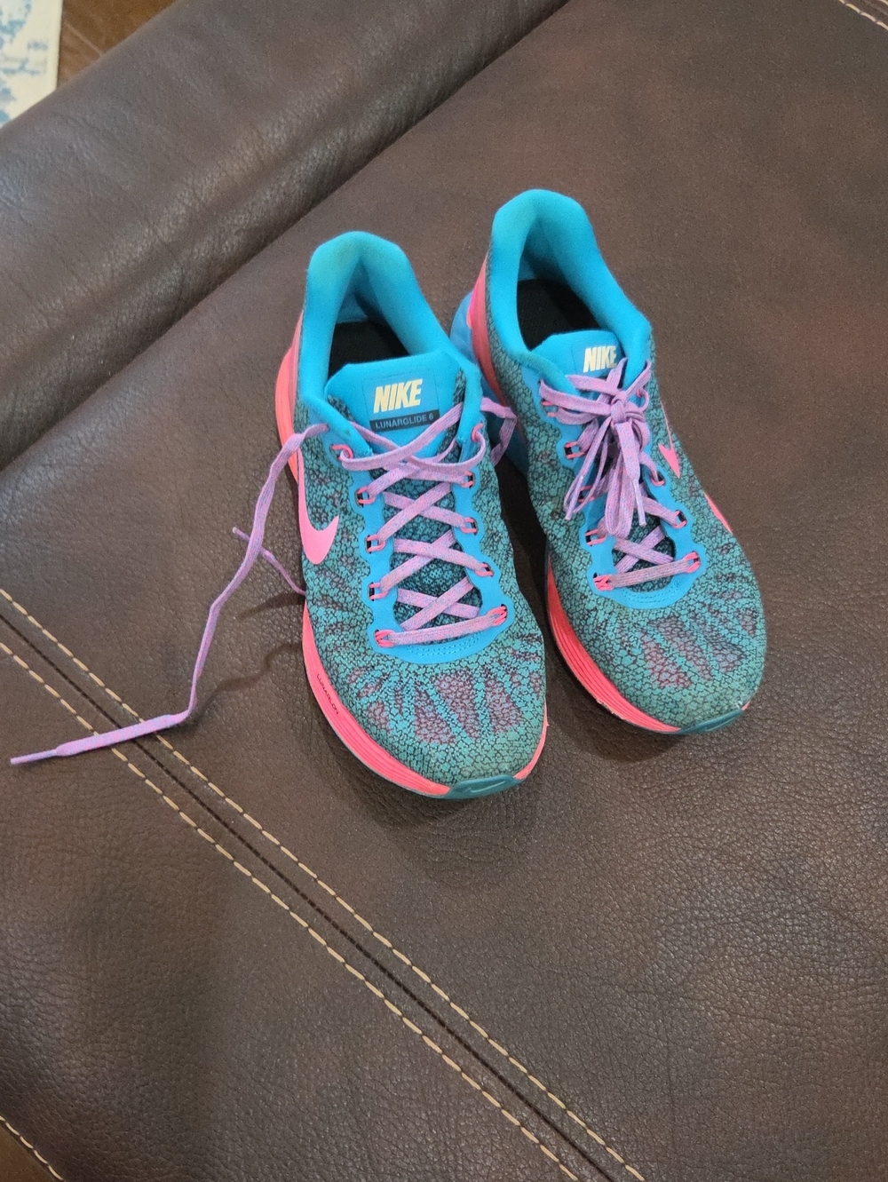 Nike Women's Flyknit Lunar 3 running shoes Size 8